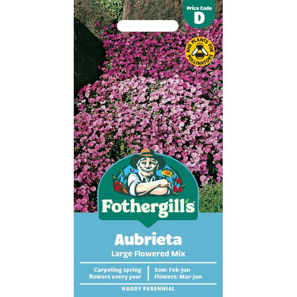 Aubrieta Large Flowered Mixed