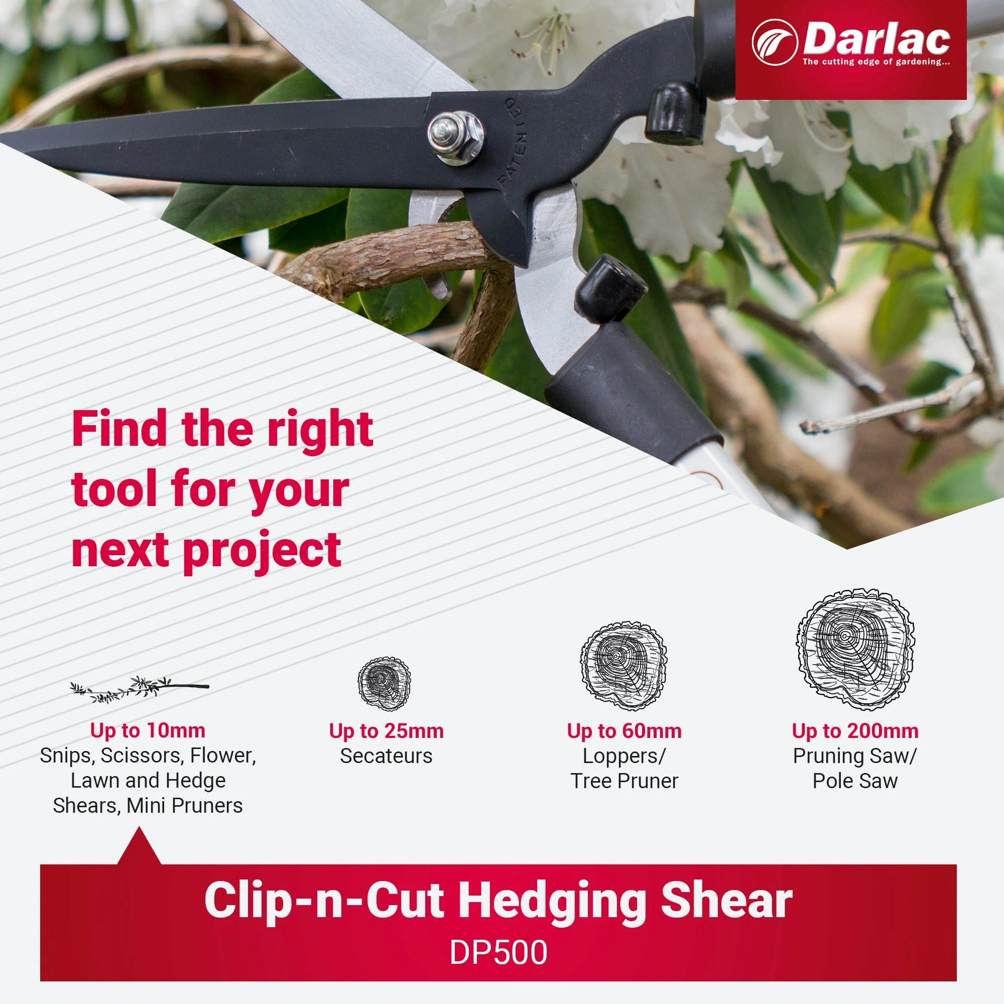 Darlac Clip-N-Cut Hedging Shear - Image 6