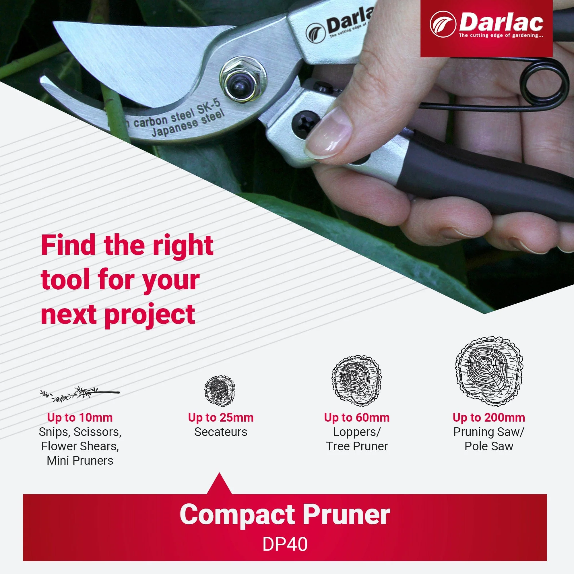 Darlac Compact Secateurs - Image 6