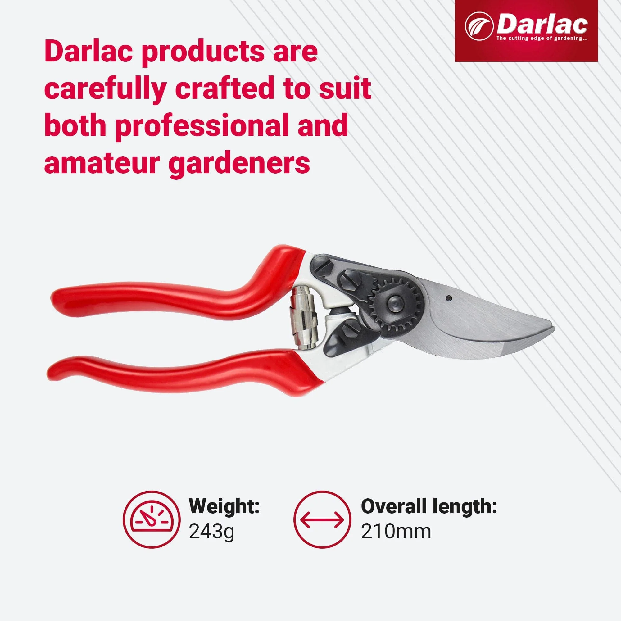 Darlac Expert Left Hand Bypass Secateur - Image 5