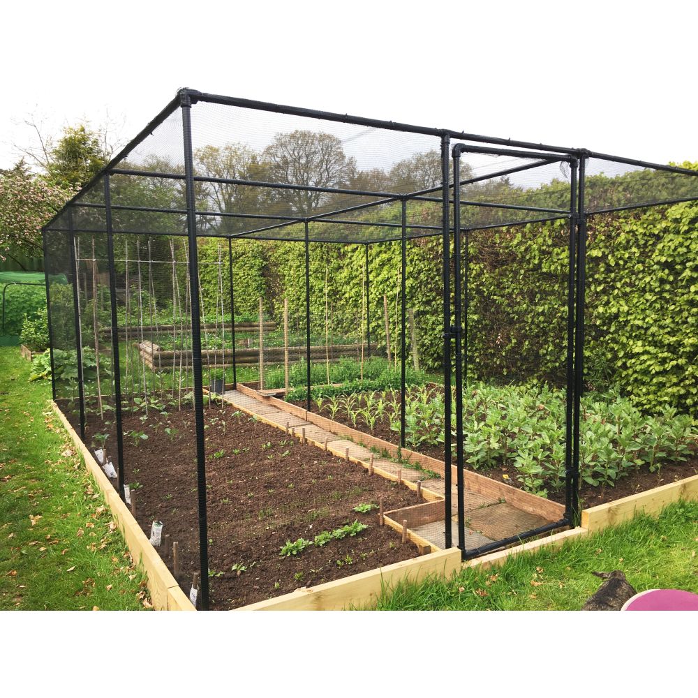 Premium Walk In Aluminium Fruit & Veg Cage with Butterfly Netting - Image 5