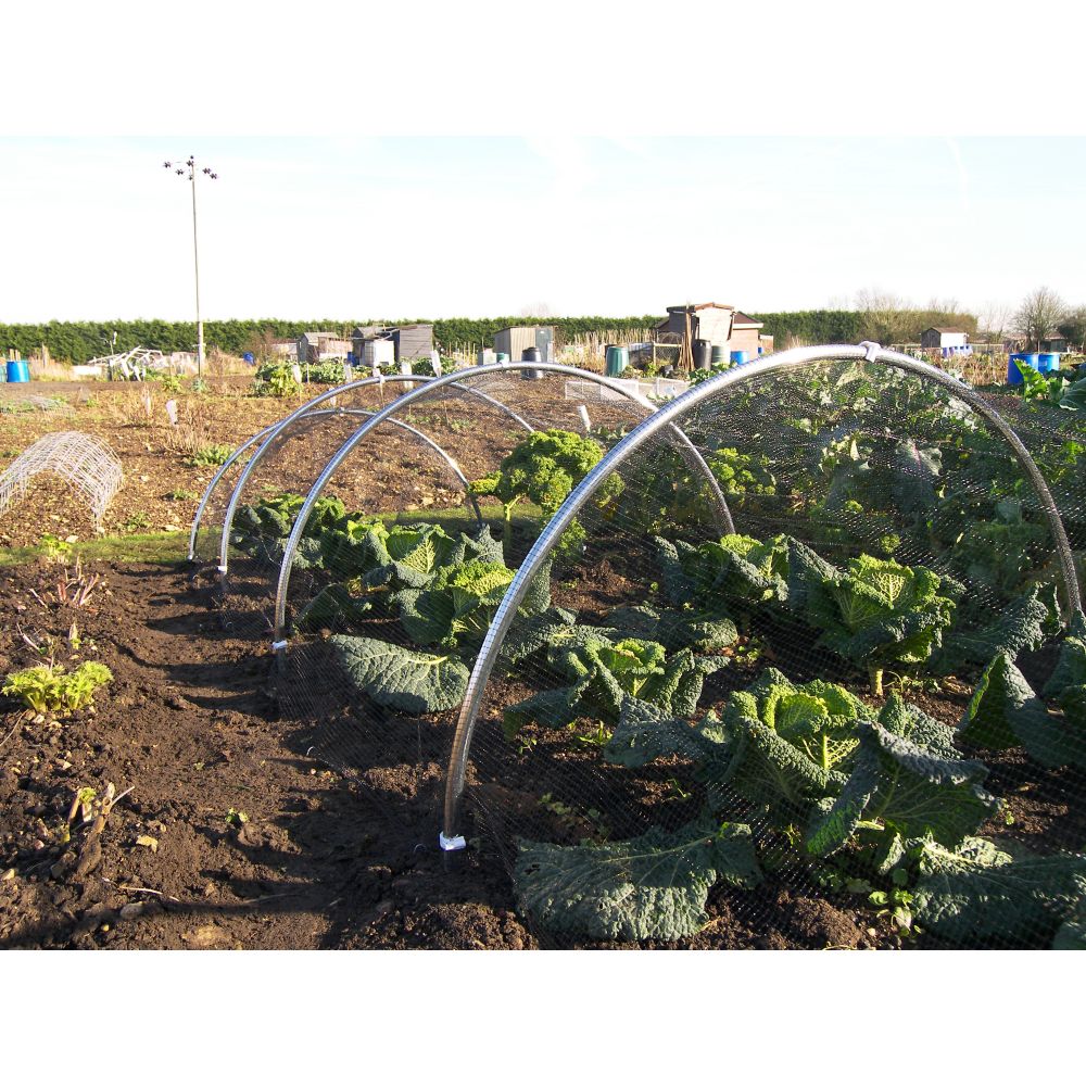Round Aluminium Hoops for Garden Tunnel Cloches - Image 2